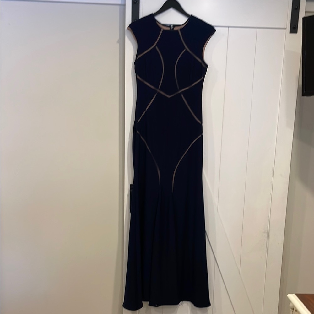 BA Nites Floor Length Evening Dress